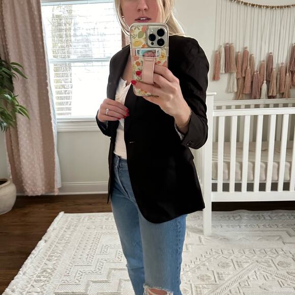 Suistudio - Blazer - Cameron Single Breasted Italian Wool Jacket - Brown - Sz 4 - Picture 4 of 16